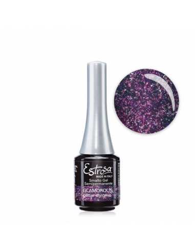 Estrosa Smalto Gel Semipermanente Glamorous Glitter Chrome 7 ml